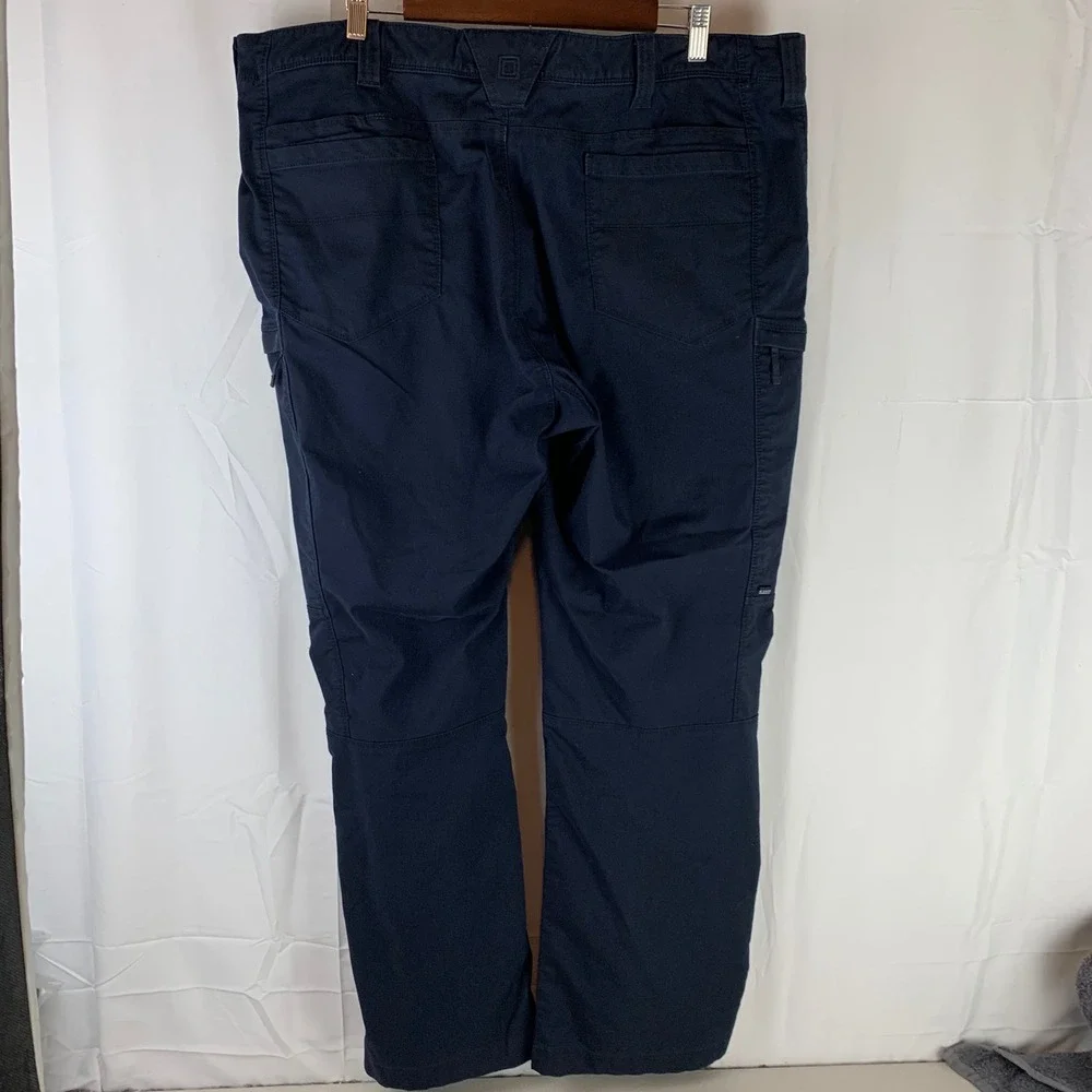 5.11 Tactical Cargo Pants Mens 44x36 (42x32) Navy Blue Utility‎ Trousers 74434